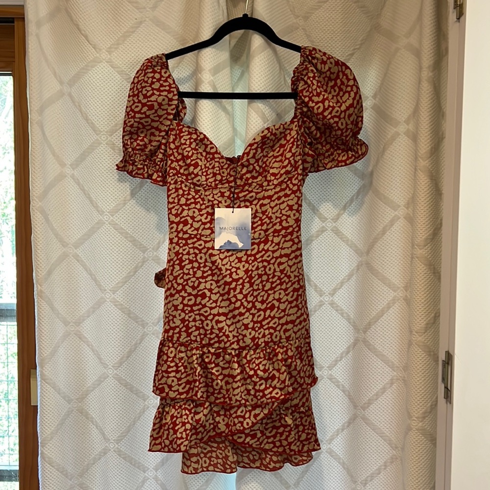 Majorelle leopard dress